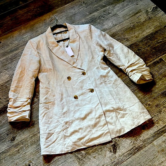 Astr the Label Linen Blazer Dress - Picture 6 of 13